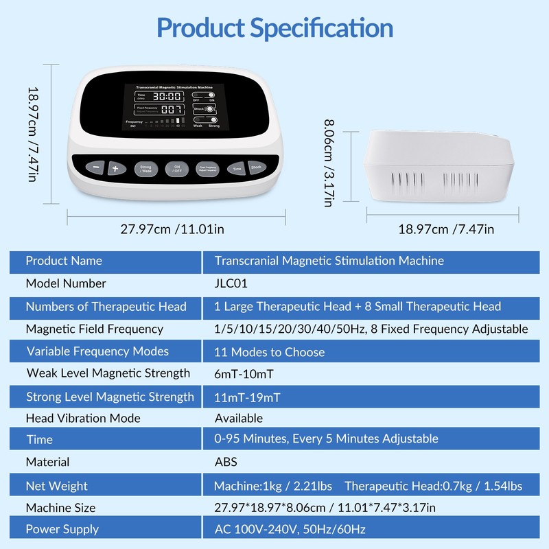 rTMS Transcranial Magnetic Stimulation Therapy Machine for Depression Anxiety gallery