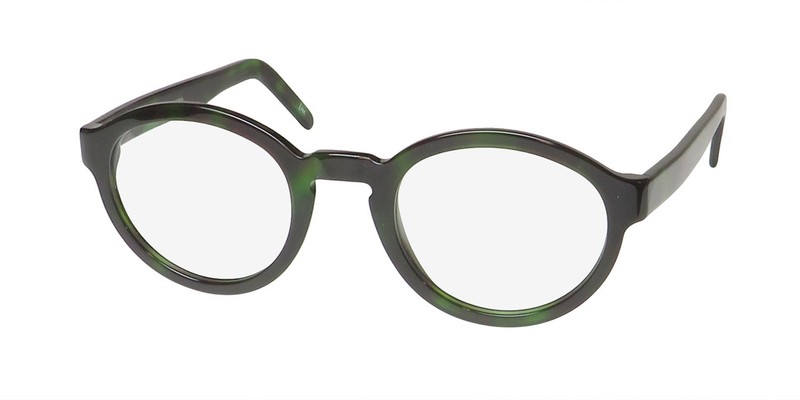 NEW ANDY WOLF 4560 GLASSES UNISEX BROWN FULL-RIM AUSTRIA 51-24-145 PLASTIC ROUND