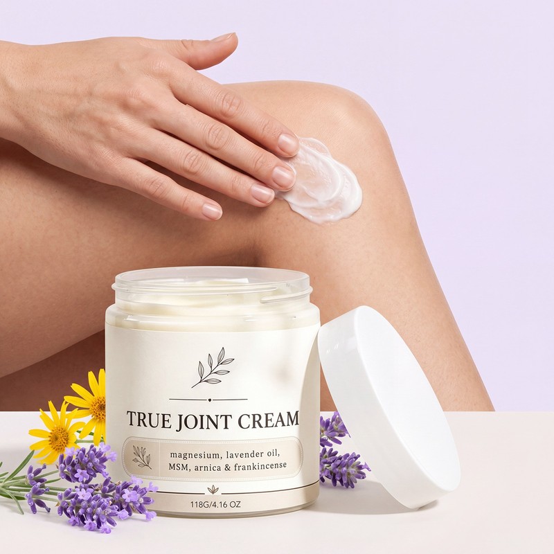 1-5PACK Organics True Joint Cream, Moisturizing Massage Cream for Body Joints ~ gallery