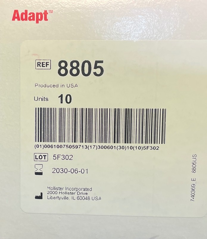 Hollister Adapt CeraRing -box of 10 exp 1/30