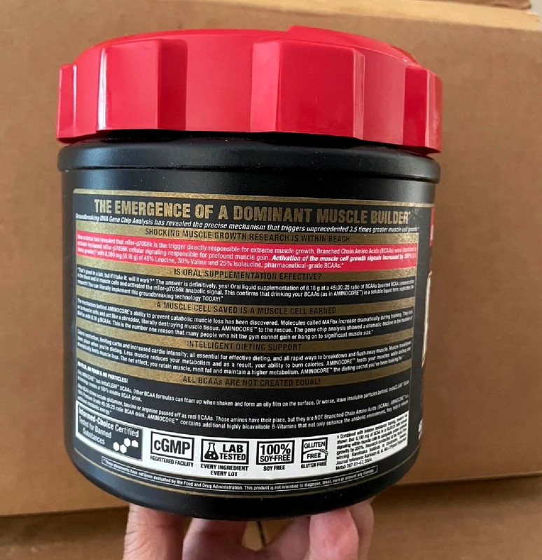 AMINOCORE Soluble CLEAR BCAA Technology , 0 sugar, 0 Carbs, 8 Grams BCAA S gallery