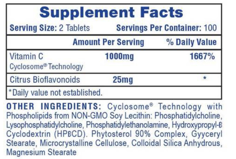 Liposomal Vitamin C 1000mg Hi-Tech Pharmaceutical Grade IMMUNE SUPPORT USA MADE gallery