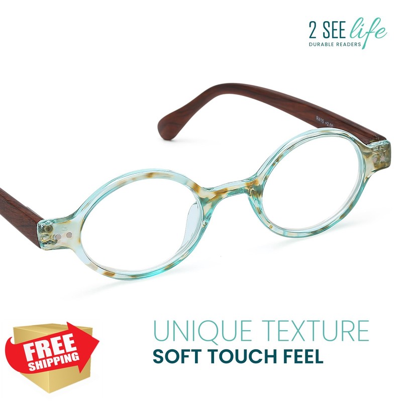 2SeeLife aqua TR-90 reading glasses +1.00 gallery