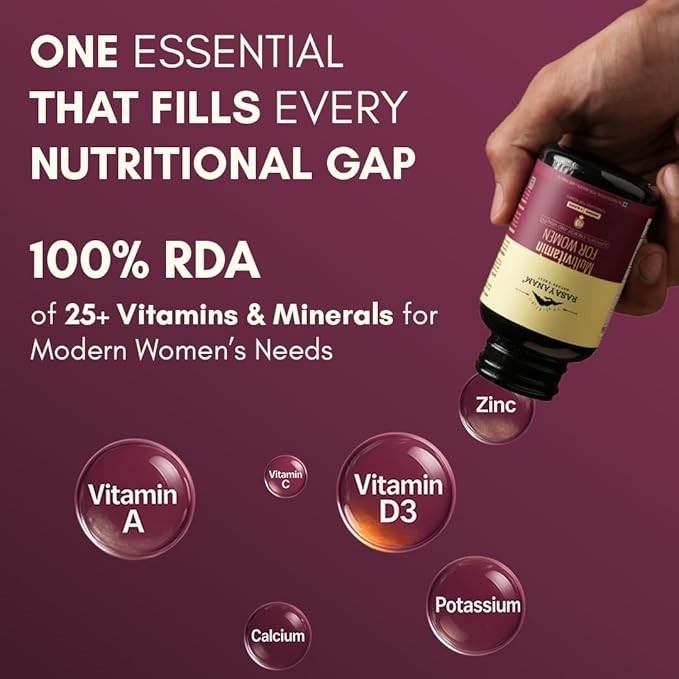 Rasayanam Multivitamin for Women 55Ingredients with 100% RDA of Essential Vitami gallery