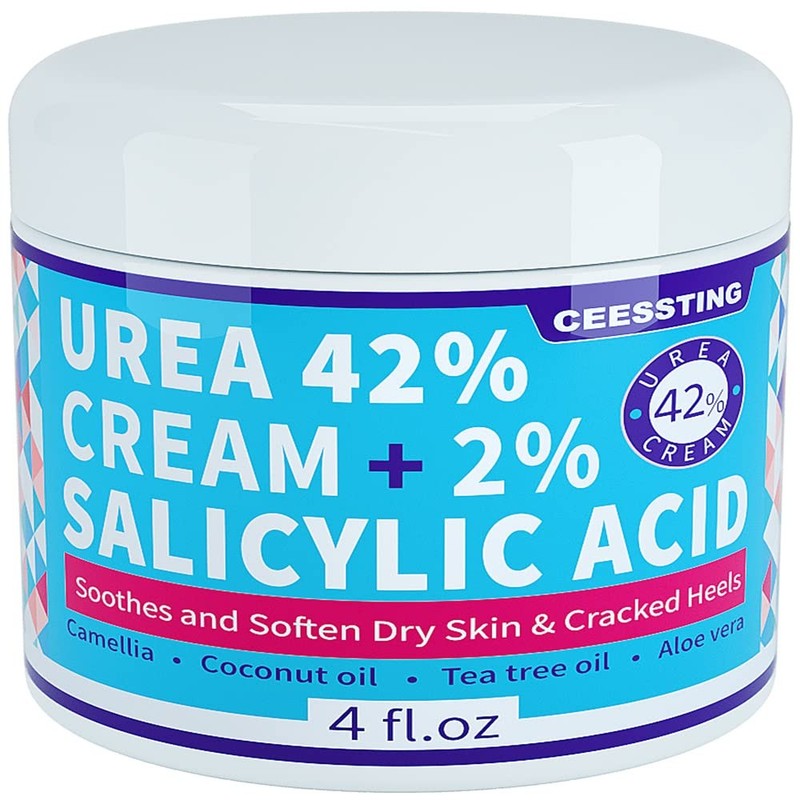 Urea Foot Cream 42 Percent for Feet Hands Heels Elbows Nails 4oz gallery