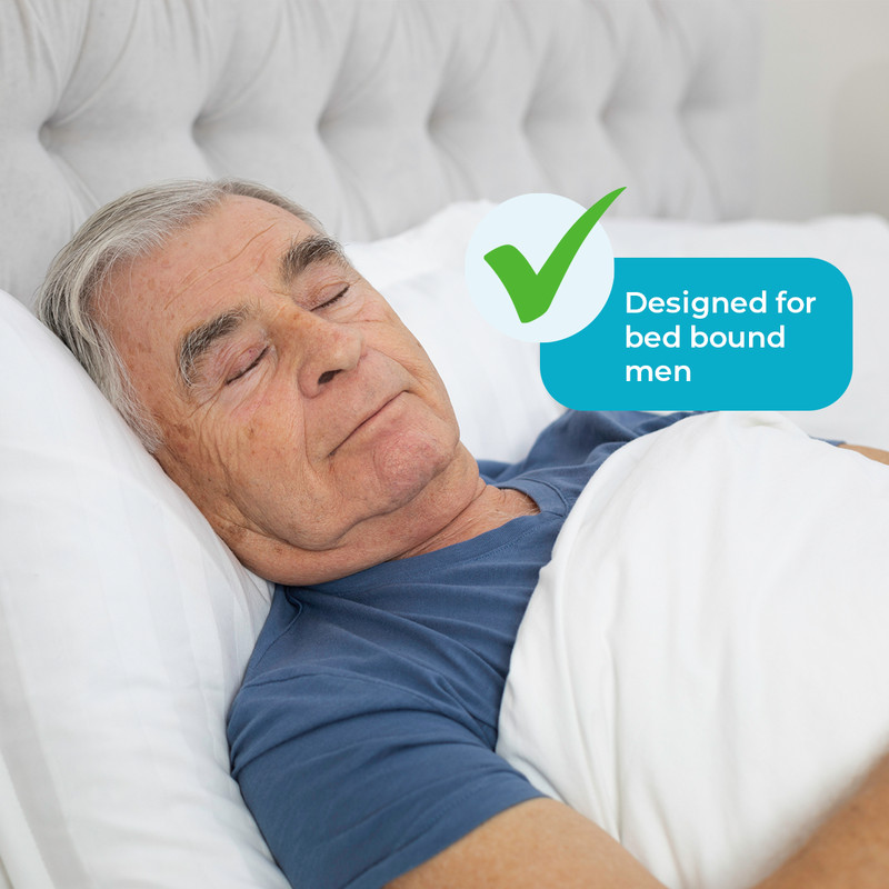 QuickChange Men's Incontinence Wrap | Maximum Absorbency | One-Size | 35 Count gallery