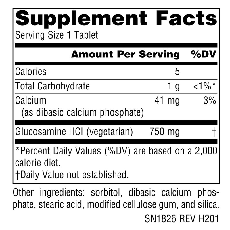Vegetarian Glucosamine 750mg Tablets - Supports Healthy Joints, 240 Count gallery