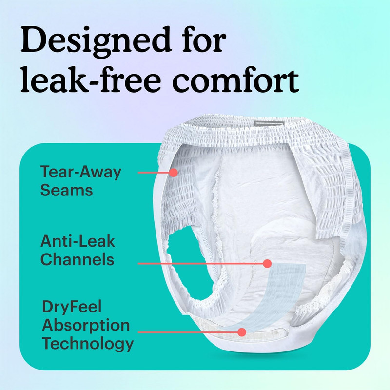 Because Overnight Absorbency Pull Ups - Adult Disposable Incontinence Underwear, gallery