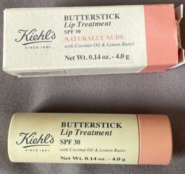 Kiehls Butterstick “Naturally Nude” Lip Treatment New Rare & Discontinued