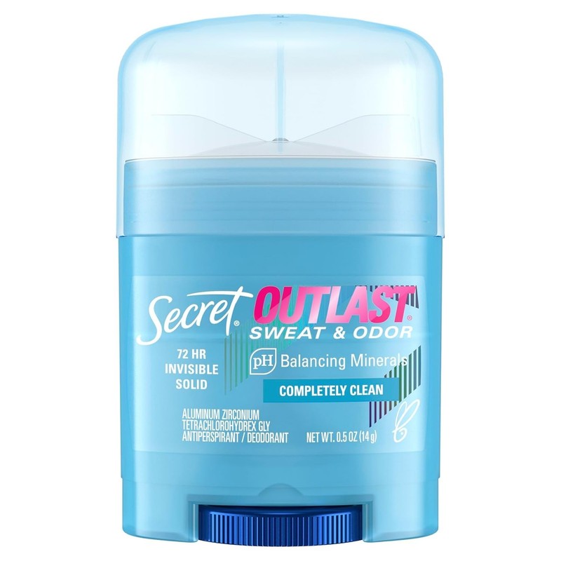 Long-Lasting Outlast Antiperspirant Deodorant – 0.5 oz Travel Size, Clean Scent