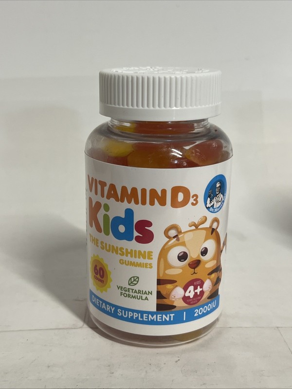 3x DR. MORITZ Vitamin D Gummies 2000 IU 60ct (180 Total) Exp 3/27 gallery
