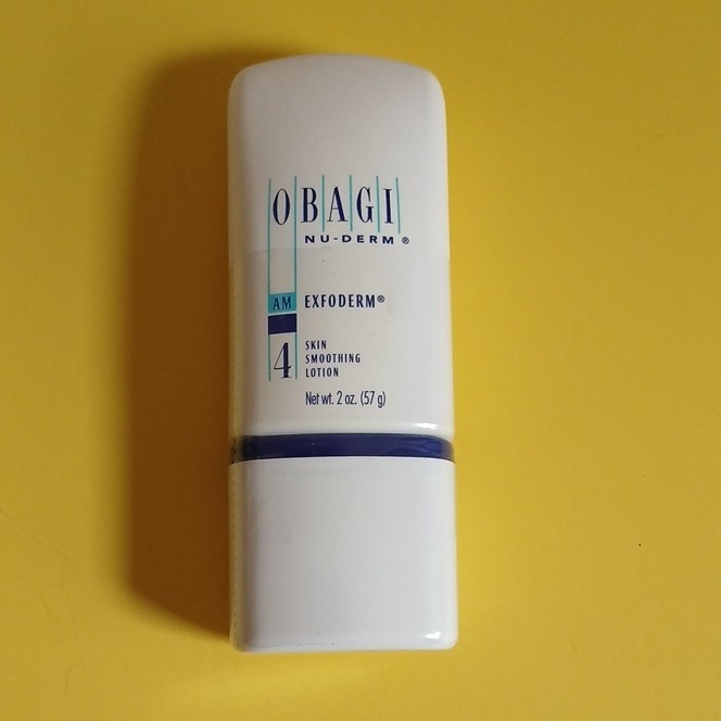 Obagi Nu-Derm Exfoderm Exfoliating Face Lotion Glycolic/Phytic 2 oz 12M