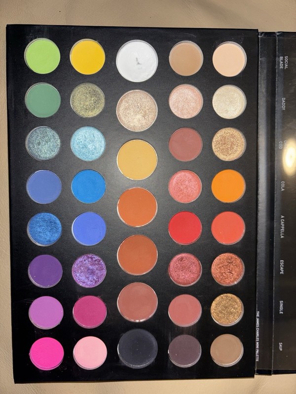 Morphe x James Charles Mini Eyeshadow Palette Assorted Matte/Shimmer Pressed gallery