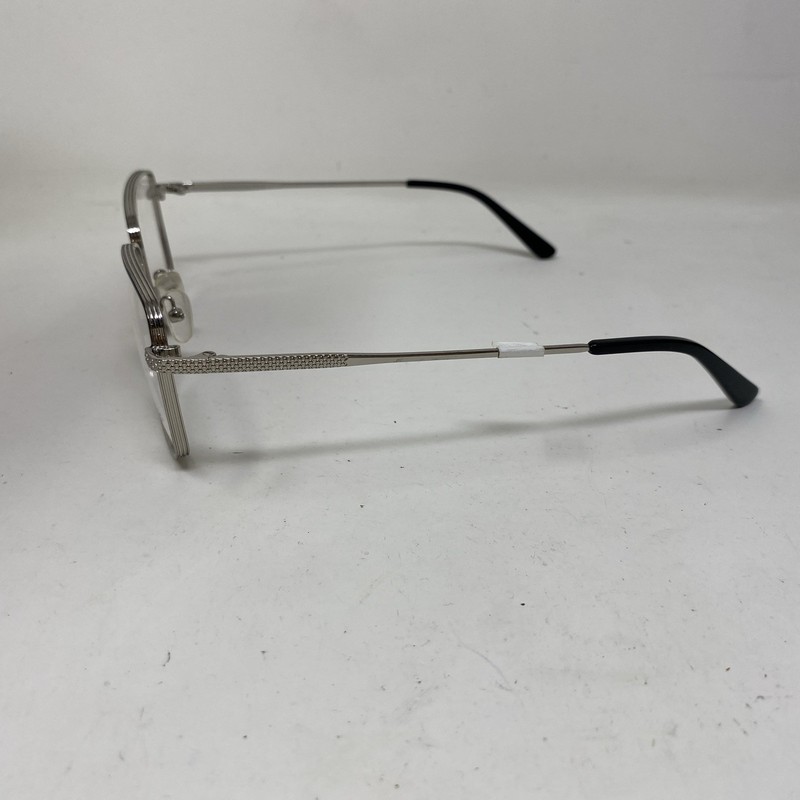 London Fog LF110 C1 Silver Black 55-17-145 Eyeglasses RQ23 gallery
