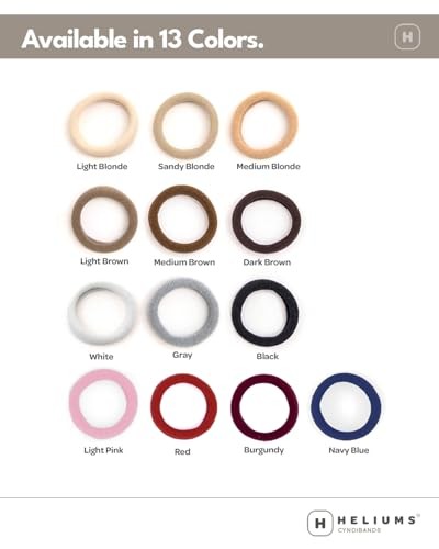 Small Soft Hair Ties - - 1 Inch Mini Nylon Bands, 30 Count (Pack of 1) Blonde gallery
