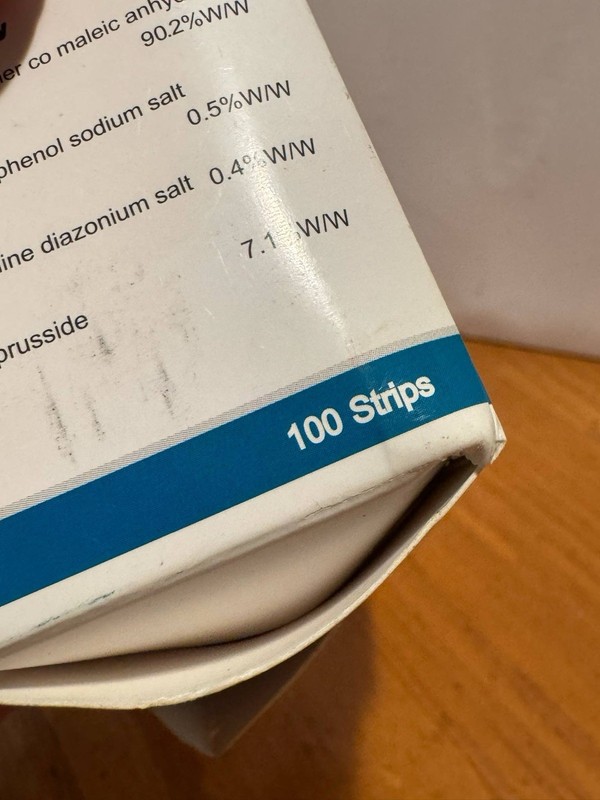 2X 100 Strips URS-10T Urinalysis Reagent Exp. 05/26 gallery