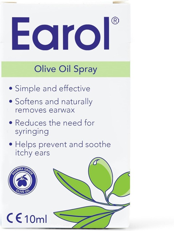 Olive Oil Ear Wax Softener Spray Natural Hearing Aid Cleaner Ear Hygiene gallery