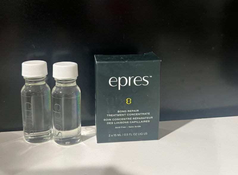 Epres Bond Repair Treatment Concentrate (2 x 0.5 FLoz) ACID FREE, Hair Repair TX