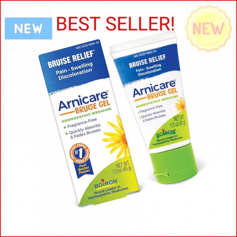 Boiron Arnicare Bruise Gel Natural Soothing Bruise Relief for Pain – 1.5 oz