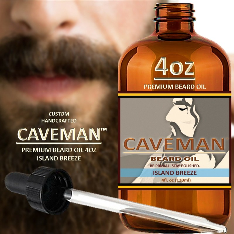 4oz Caveman™ Beard Taming Men Mustache Barber Grooming Style Growth Oil 14 Scent gallery