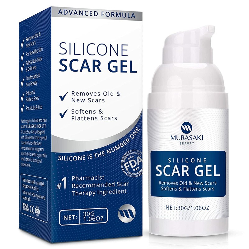 Advanced Scar Gel Effective for C-Section, Stretch Marks, Acne, Surgery, 07/2024