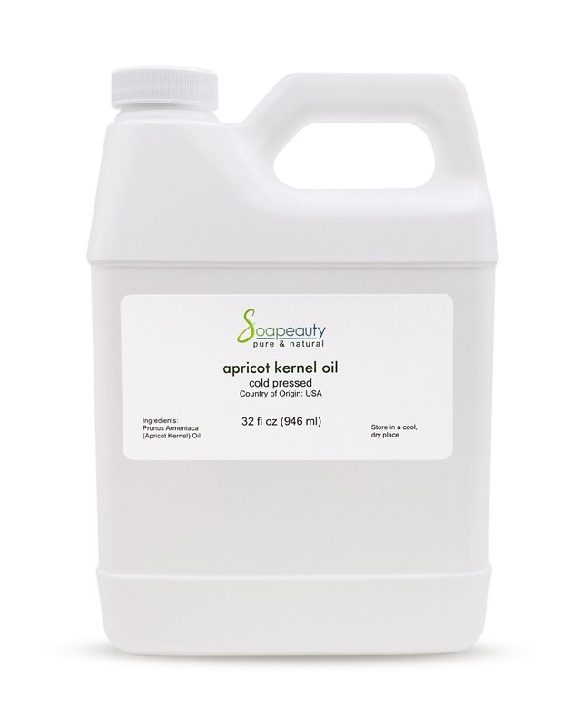 APRICOT KERNEL OIL CARRIER COLD PRESSED NATURAL 100% PURE 4 OZ TO 7 LBS