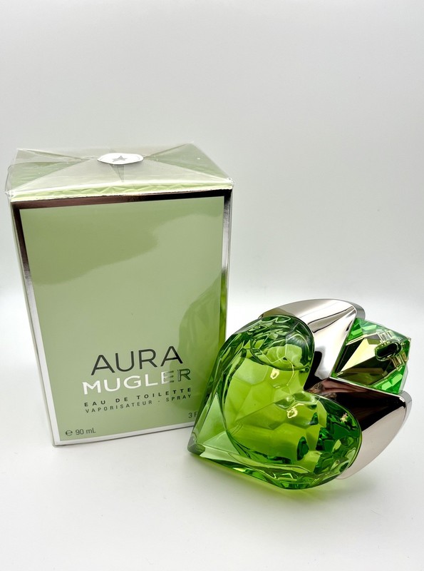 NIB *SEALED* AURA 3 oz/90 ml Eau de Toilette! Mugler! Big! RARE! Brand New!