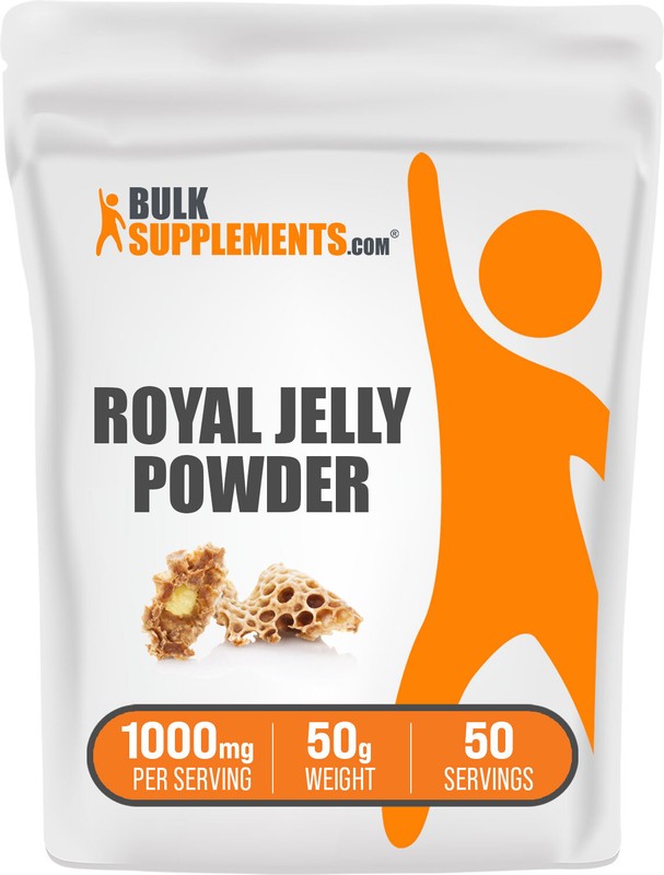 BulkSupplements Royal Jelly Powder – Contributes Overall Health & Wellness