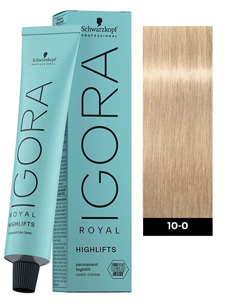 Schwarzkopf Igora Royal Highlifts 10-0 Ultra Blonde Natural 60ml (2.02 fl oz)