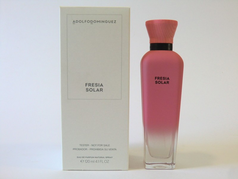 Adolfo Dominguez FRESIA SOLAR Women’s EDP Spray 120ml – 4.0 Oz NIB T Boxed