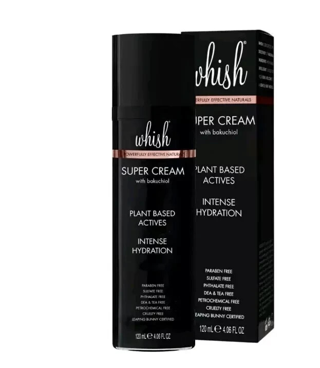 Whish Super Cream w/ Bakuchiol Hydrating Body Lotion 4.06 fl. oz. New Fresh