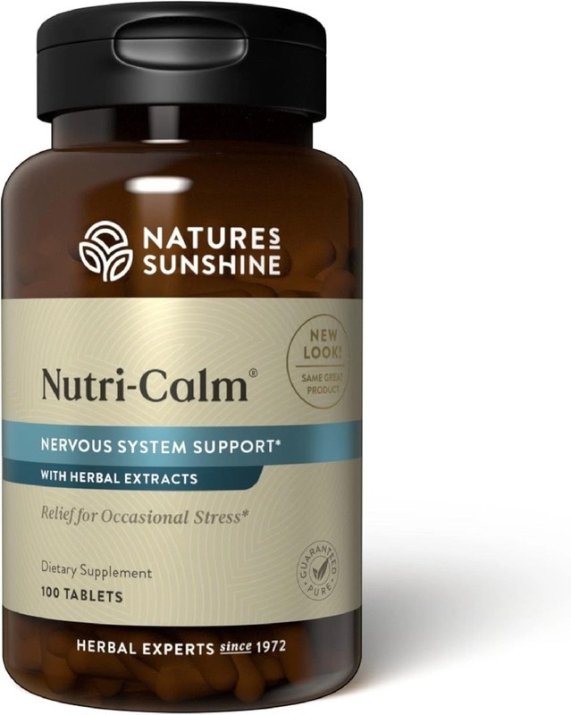 Nature’s Sunshine Nutri-Calm: Herbal Stress Relief 100 Tablets