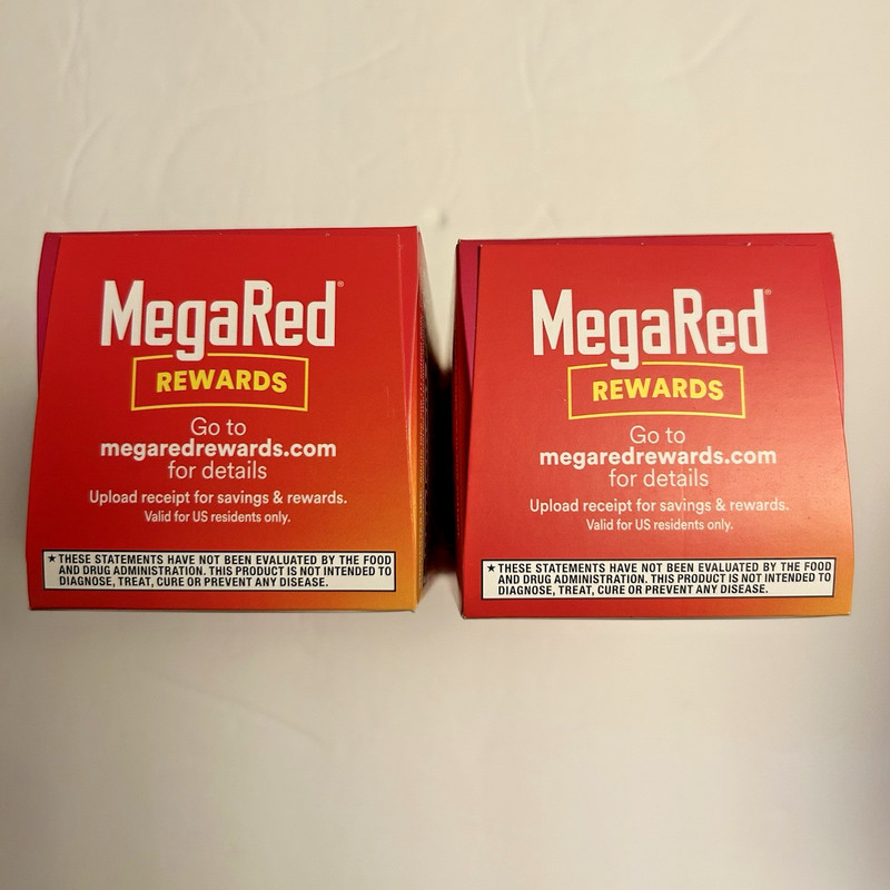MegaRed Omega 3 Fatty Acid Antarctic Krill Oil 750mg, 80 Count NIB (Pack of 2) gallery