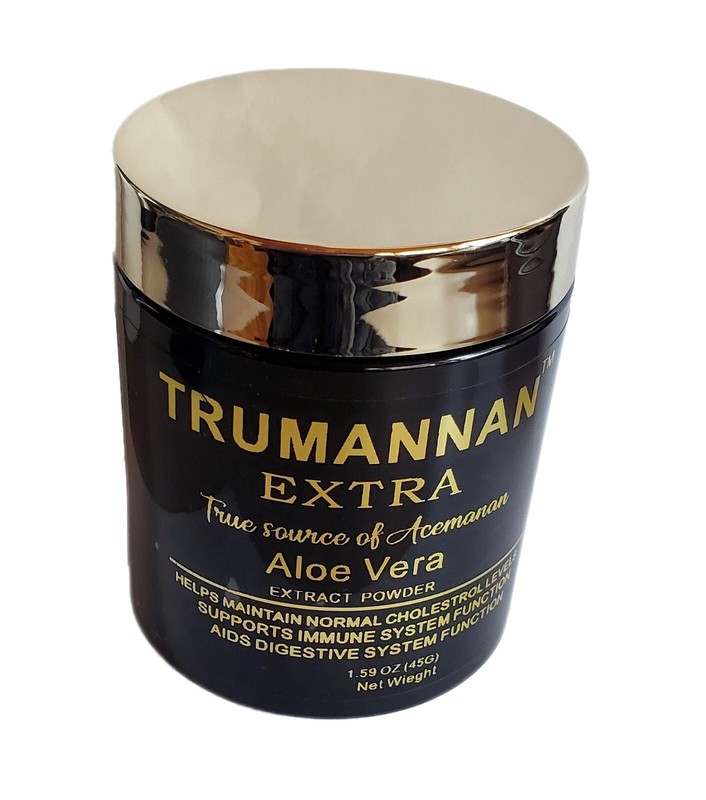 Trumannan Extra 40 % Acemannan Aloe Vera Inner Gel Extract Powder