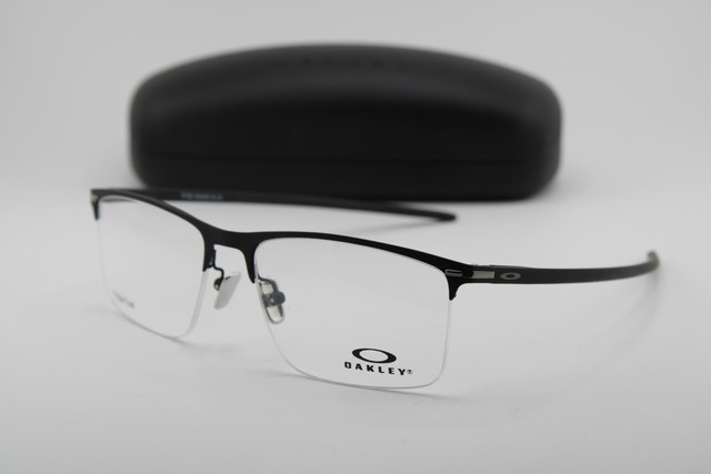 NEW OAKLEY OX5140-0554 TIE BAR 0.5 SATIN BLACK AUTHENTIC EYEGLASSES 54-16