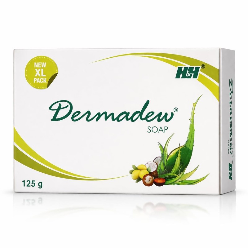 Dermadew Moisturizing Cleansing Soap 125 g Fast Shipping