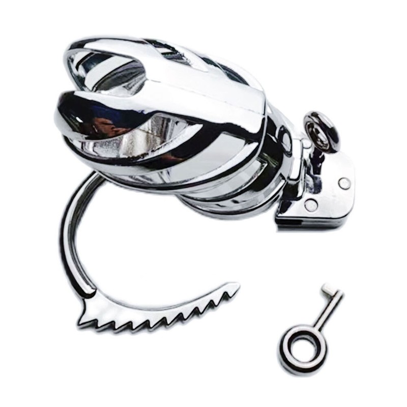 Adjustable Stainless Steel Ring Male Chastity Cage Metal Chastity Lock USA USA gallery