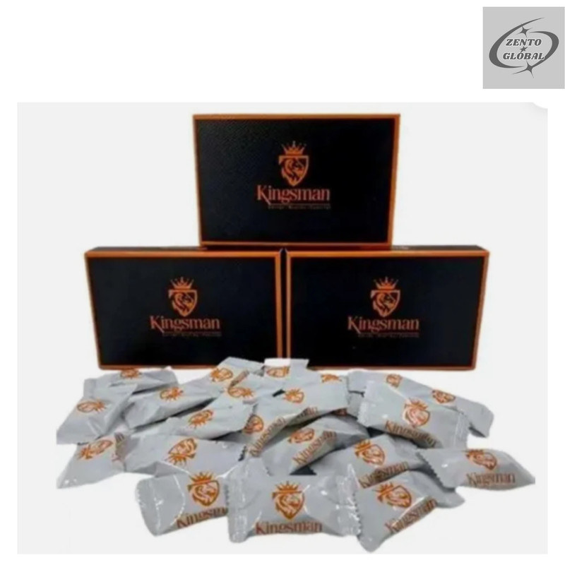 Kingsman Candy Supplement for Men Boost Energy Reduce Fatigue 12 pcs Free Ship gallery