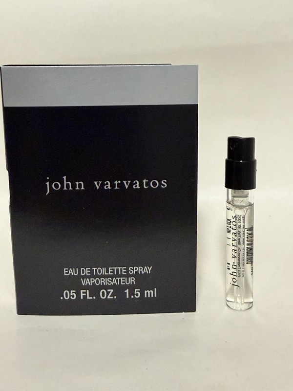 10 X John Varvatos Men Sample Vial 0.03 oz 1.0 ml Eau De Toilette New