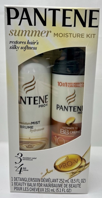 Pantene Pro-V Summer Moisture Kit Ultimate 10 BB Creme & Moisture Mist Detangler