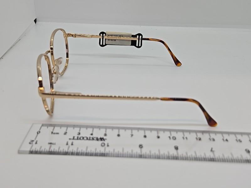 AO American Optical Safety Eyeglasses Frame Only Z87 0C400 Tortoise 53-18-140 gallery