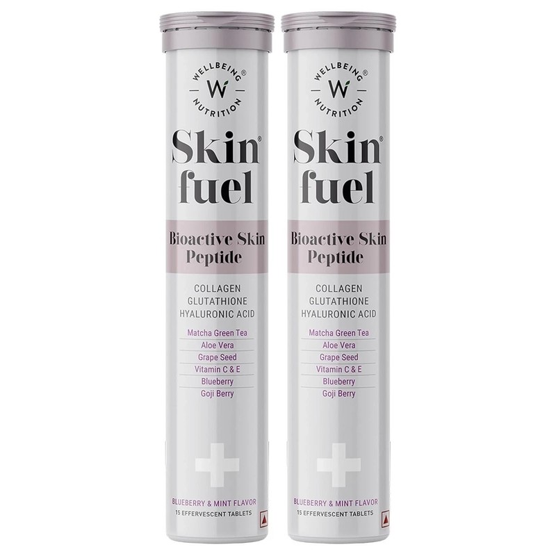 Wellbeing Nutrition Skin Fuel Glutathione Tablets for Glowing Skin 15 + 15 tab