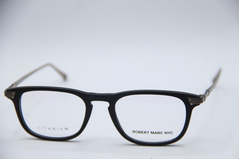 NEW ROBERT MARC NYC SERIES 2:2003 10M BLACK AUTHENTIC FRAMES EYEGLASSES 48-19