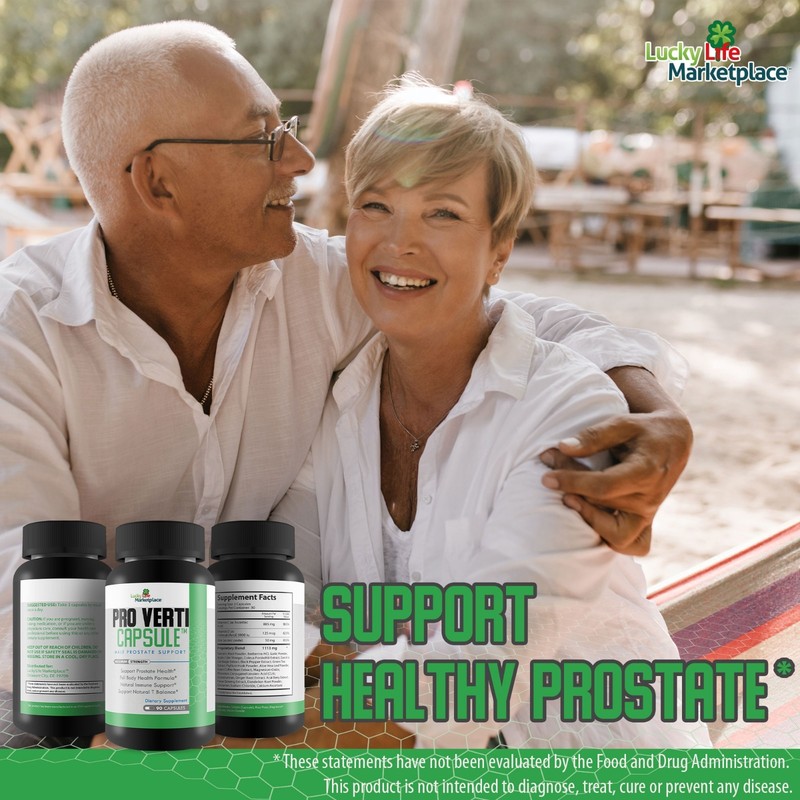Pro Verti Capsule - Male Prostate Support - Promote Prostate Health & Urine Flow gallery