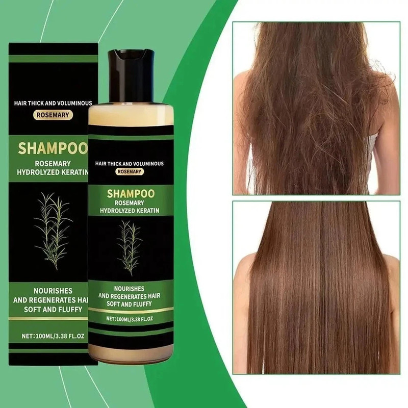 Kerarose Organic Rosemary Hair Growth Shampoo,for Thinning Hair & Hair Loss
