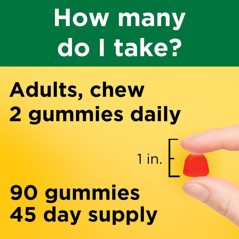 Extra Strength Vitamin D3 5000 IU (125 Mcg) per Serving Gummies, 90 Count gallery