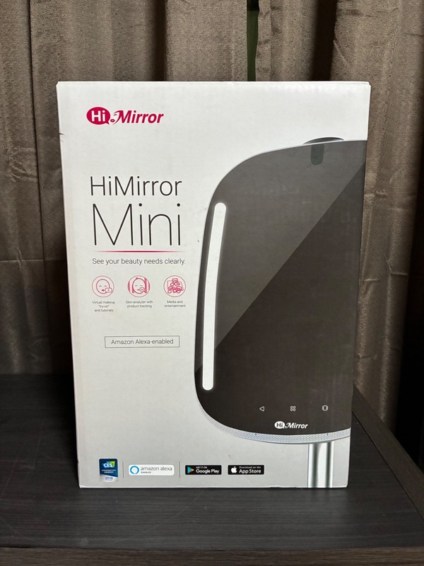 HiMirror NEW Mini Makeup Alexa Amazon Wifi beauty mirror skincare