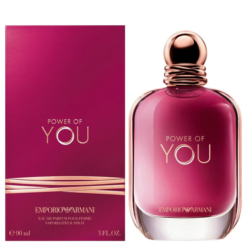EMPORIO ARMANI POWER OF YOU 3 OZ EDP SPRAY FOR WOMEN NEW IN BOX