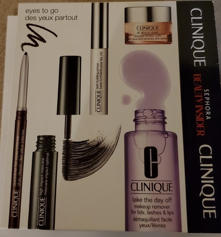 Clinique For Sephora 5 Piece “EYES TO GO” Minis Set NEW
