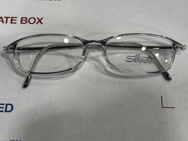 Silhouette Eyeglasses Unisex Oval Brown SPX 2835/10 6073 52/15 NEW AUTHENTIC gallery